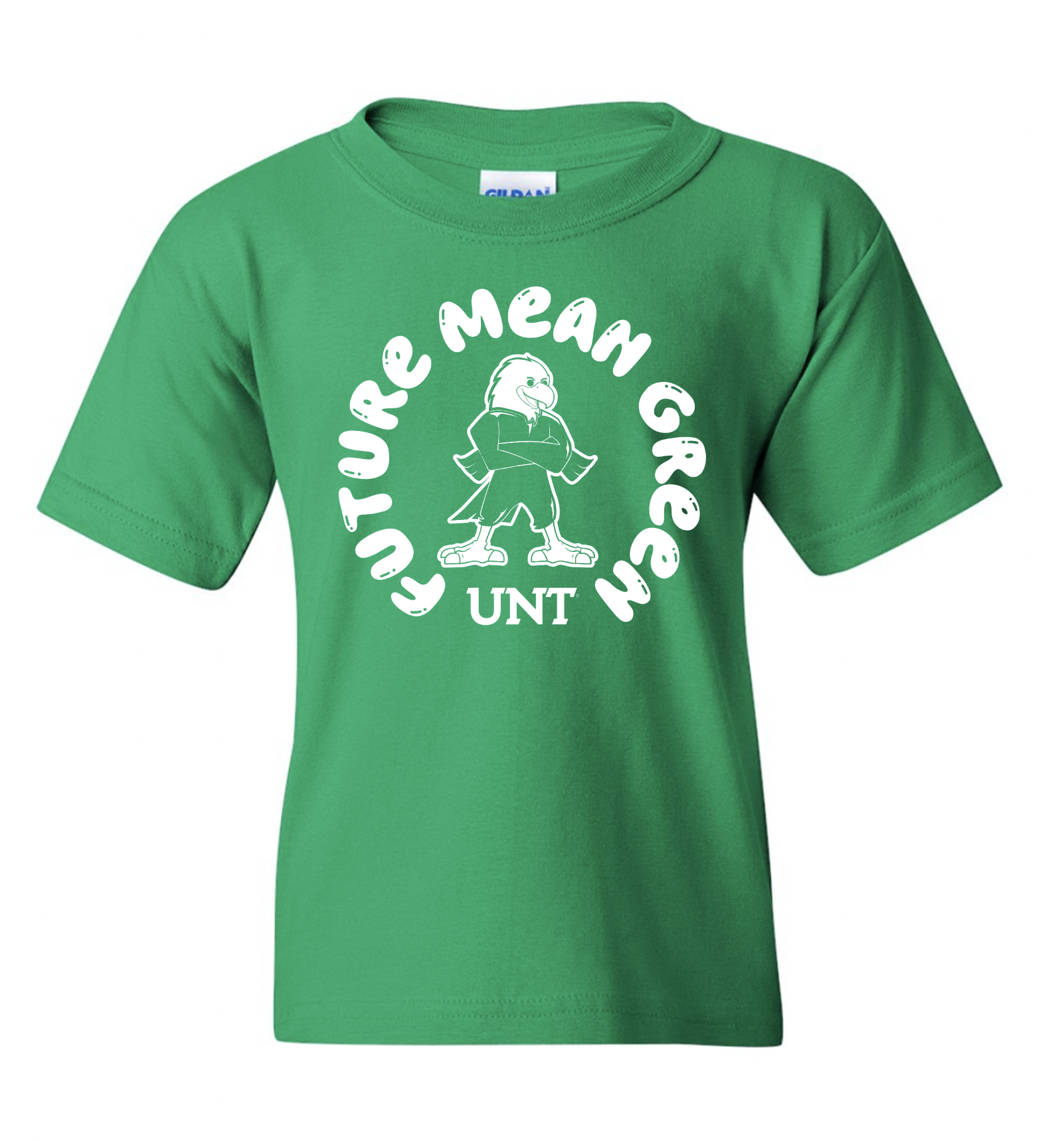 UNT FUTURE MEAN GREEN TODDLER TEE