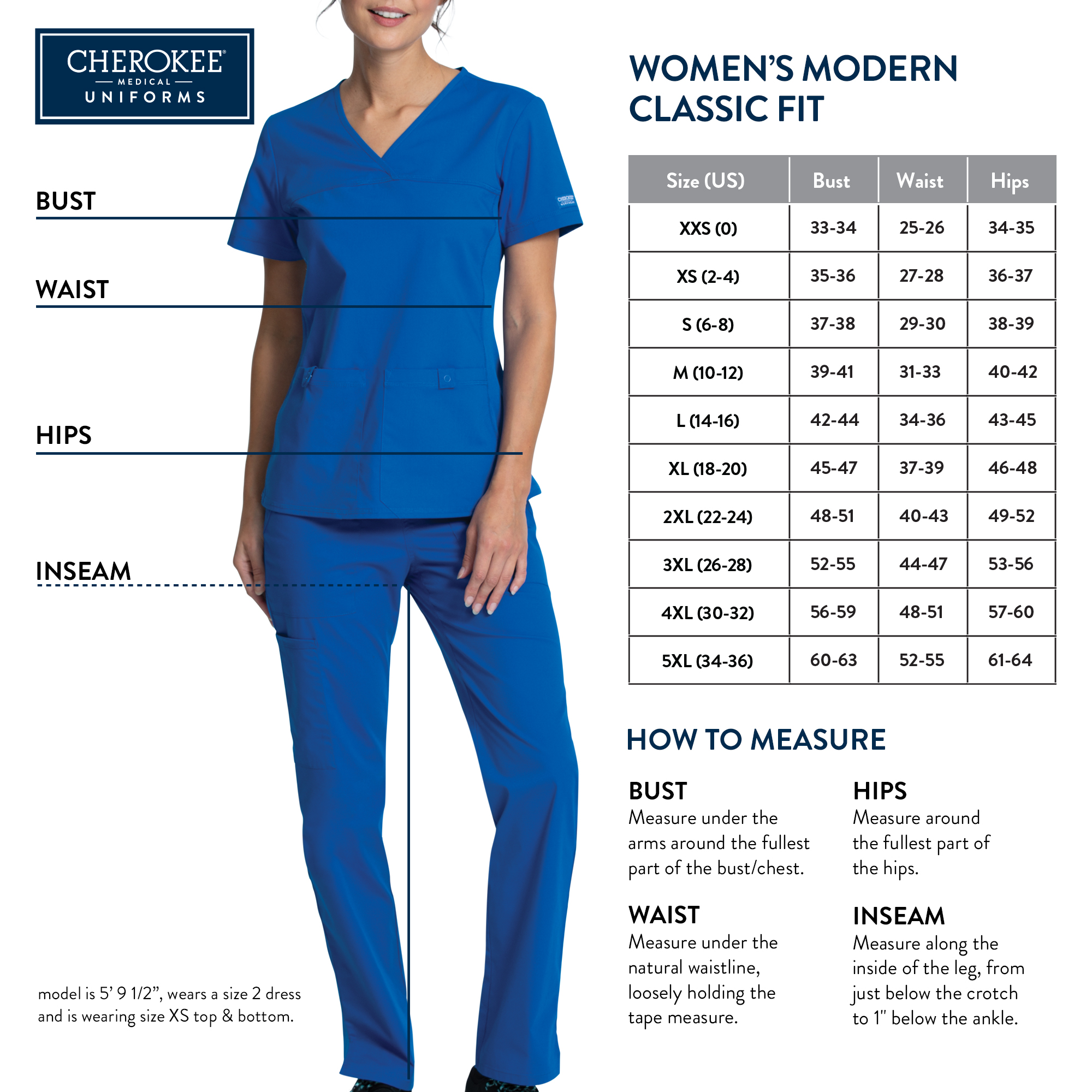 LCCC Nursing-3-Pocket Mock Wrap Scrub Top