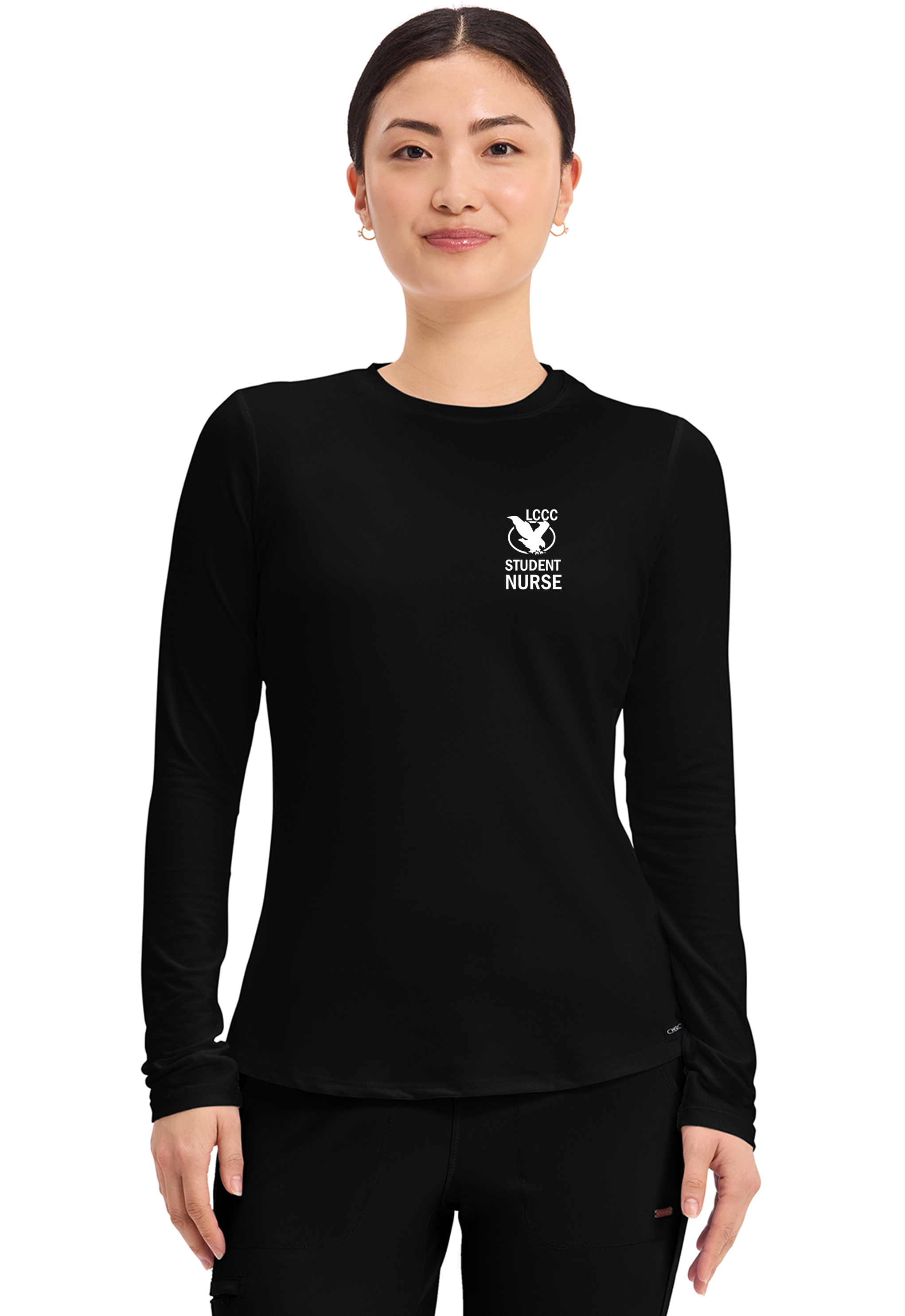 LCCC Nursing-Long Sleeve Underscrub Knit Tee