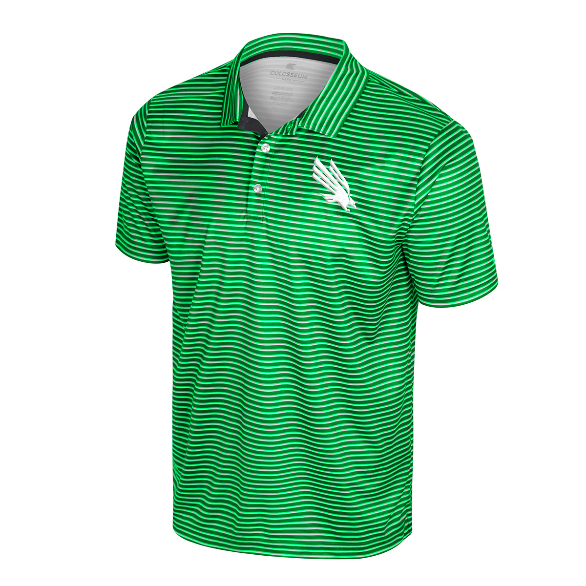 UNT STRIPE POLO