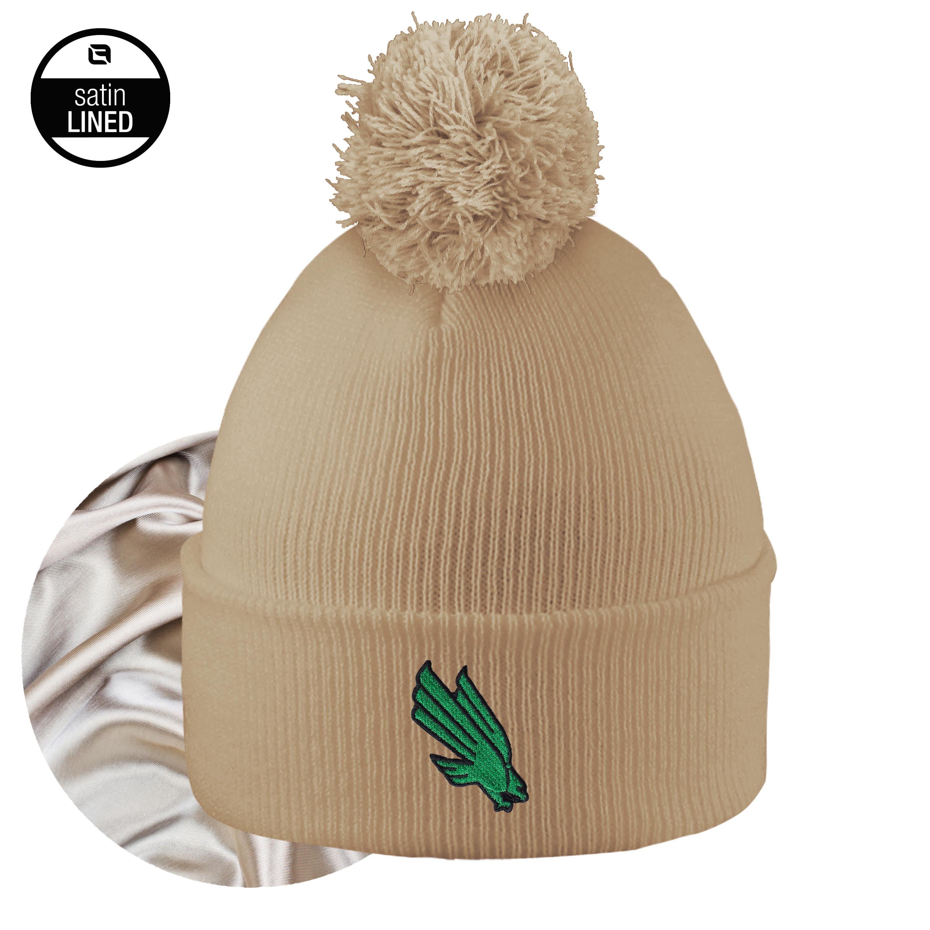 UNT POM BEANIE