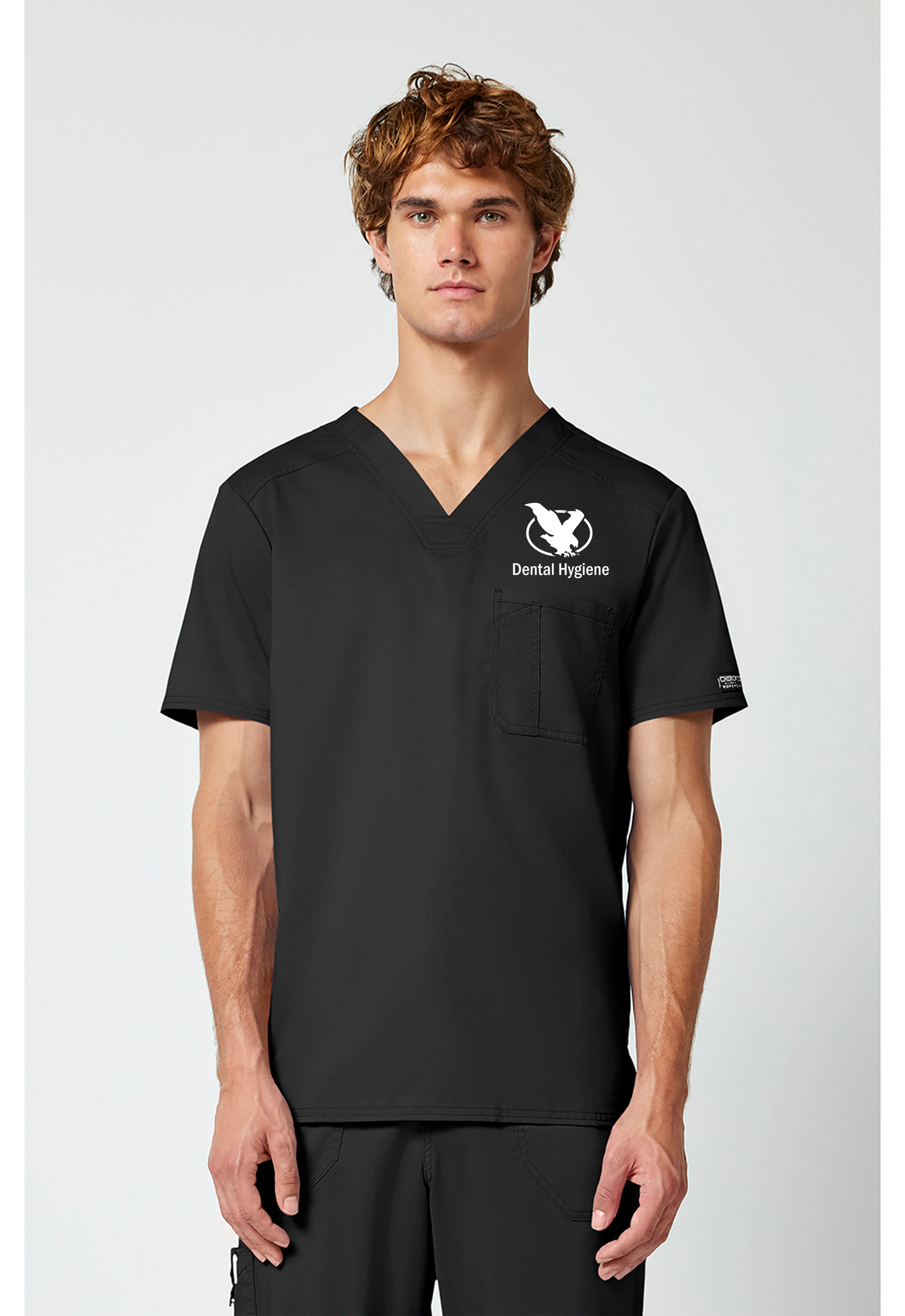 LCCC Dental Hygiene - Men’s 1-Pocket Tuck In Scrub Top