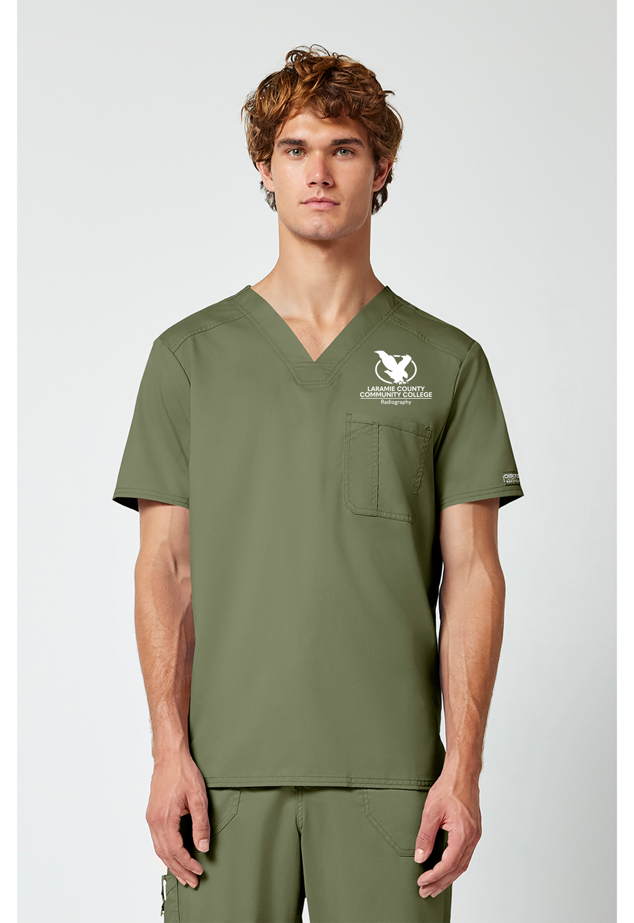 LCCC Radiography - Men’s 1-Pocket Tuck In Scrub Top