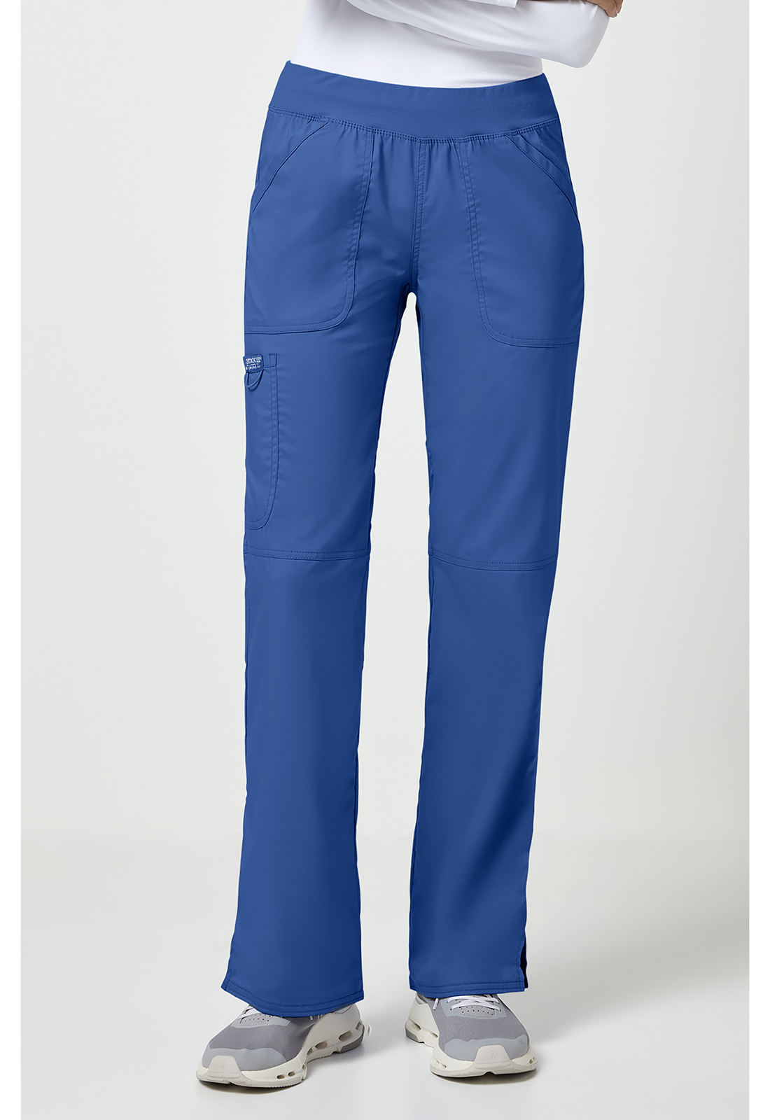 LCCC Sonography - Mid Rise 4-Pocket Straight Leg Pull-On Pants