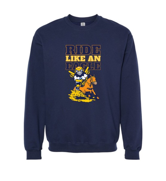 LCCC Equestrian Team Fundraiser - Crew Sweatshirt