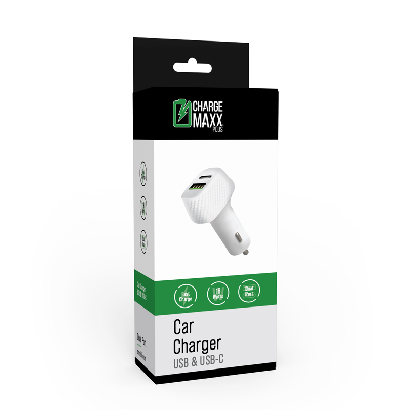 Charge MAXX Plus Dual Port Car Charger