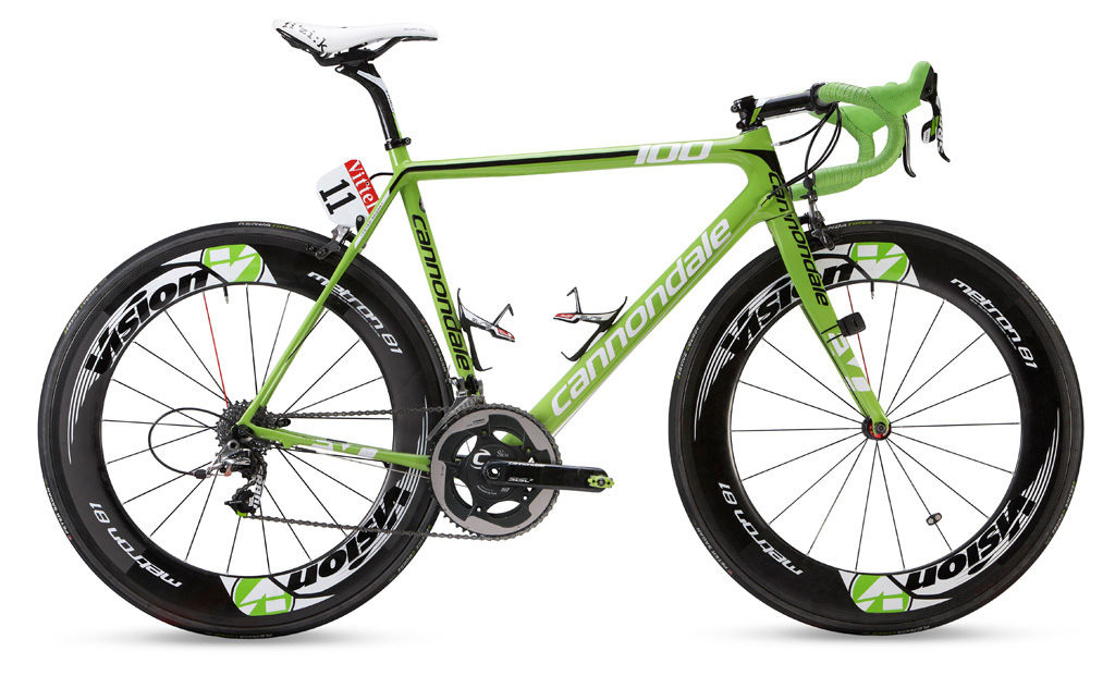 2014 Cannondale SuperSix EVO Hi-MOD Sagan Signature Green Edition