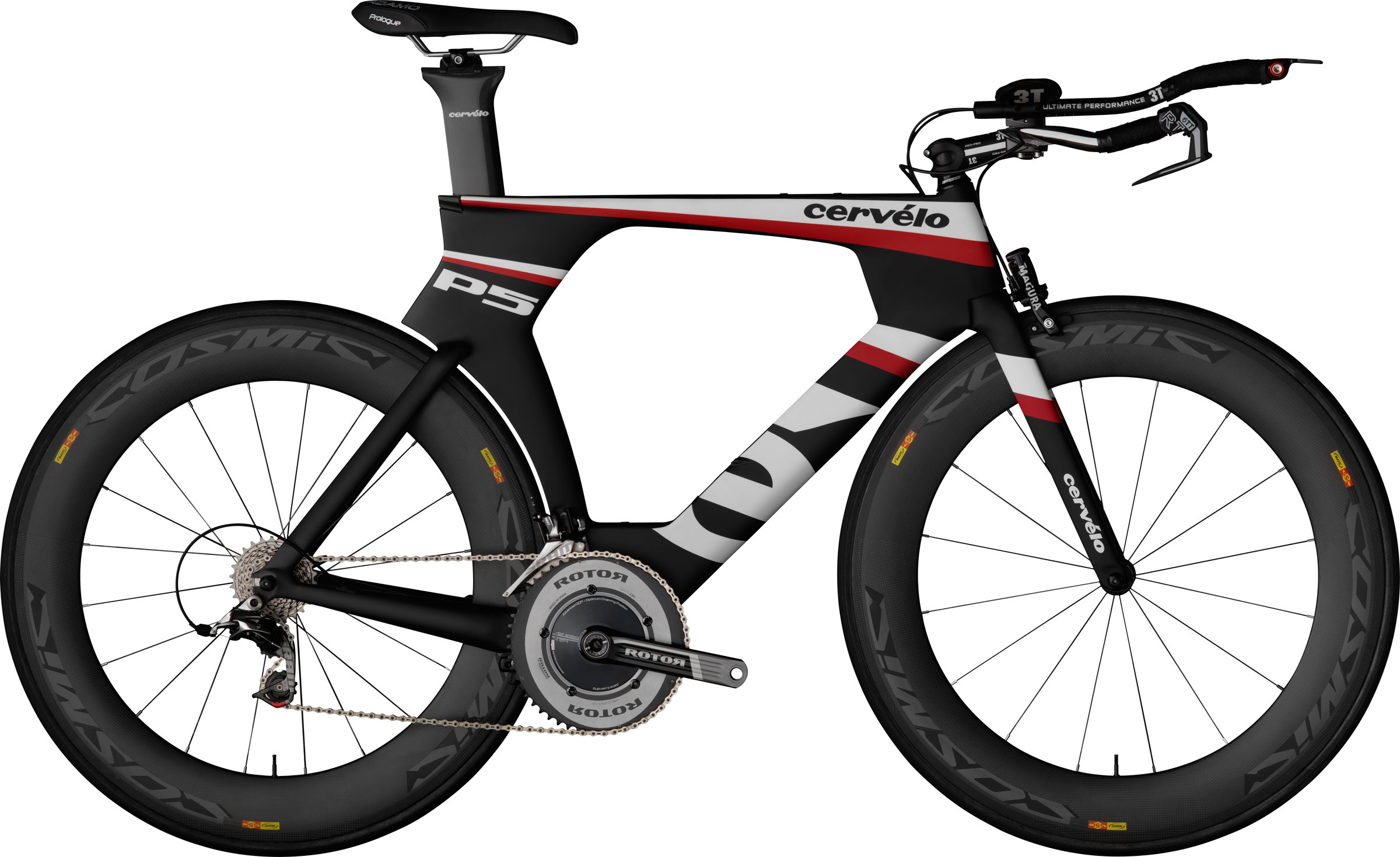 2013 Cervelo P5 Three (Red)