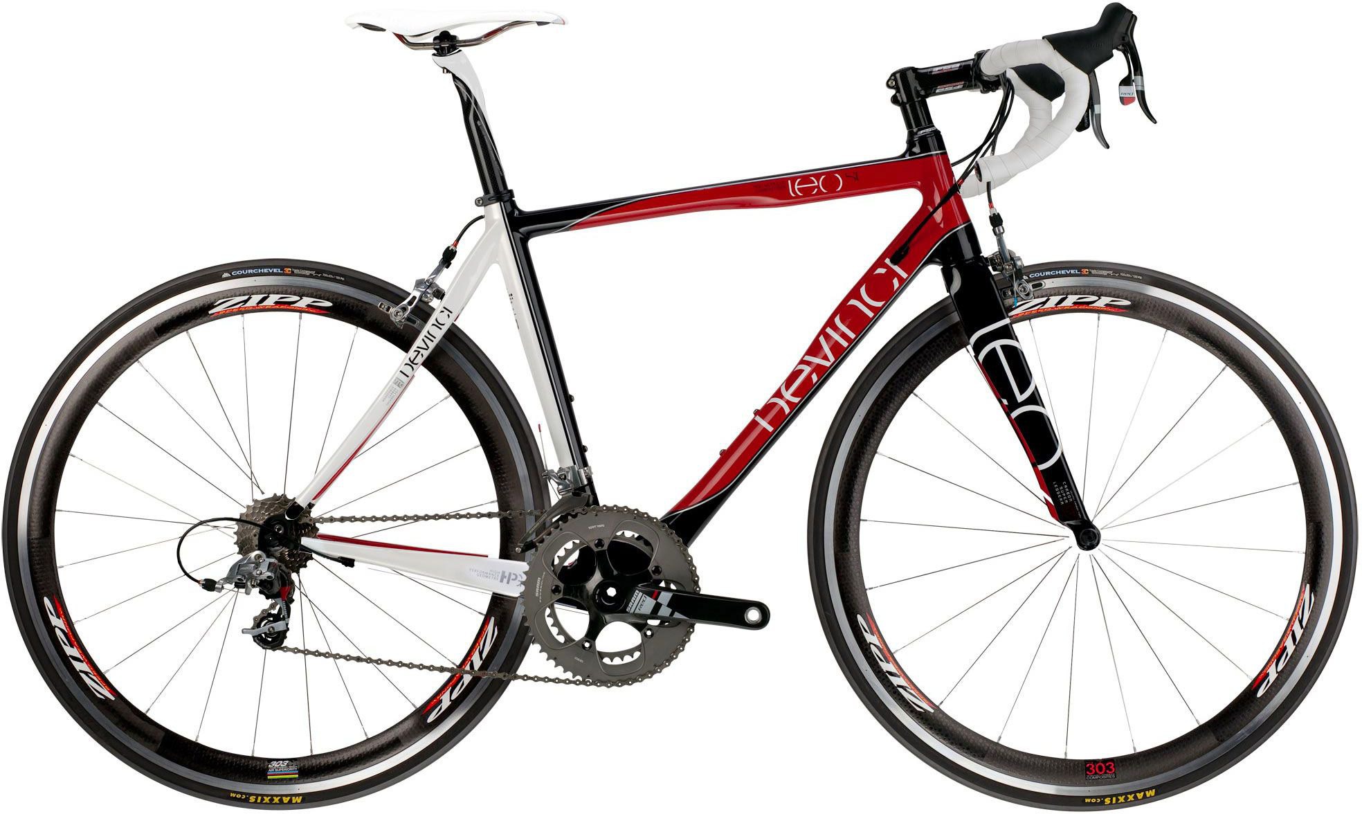 2010 Devinci Leo SL Red/Zipp 303