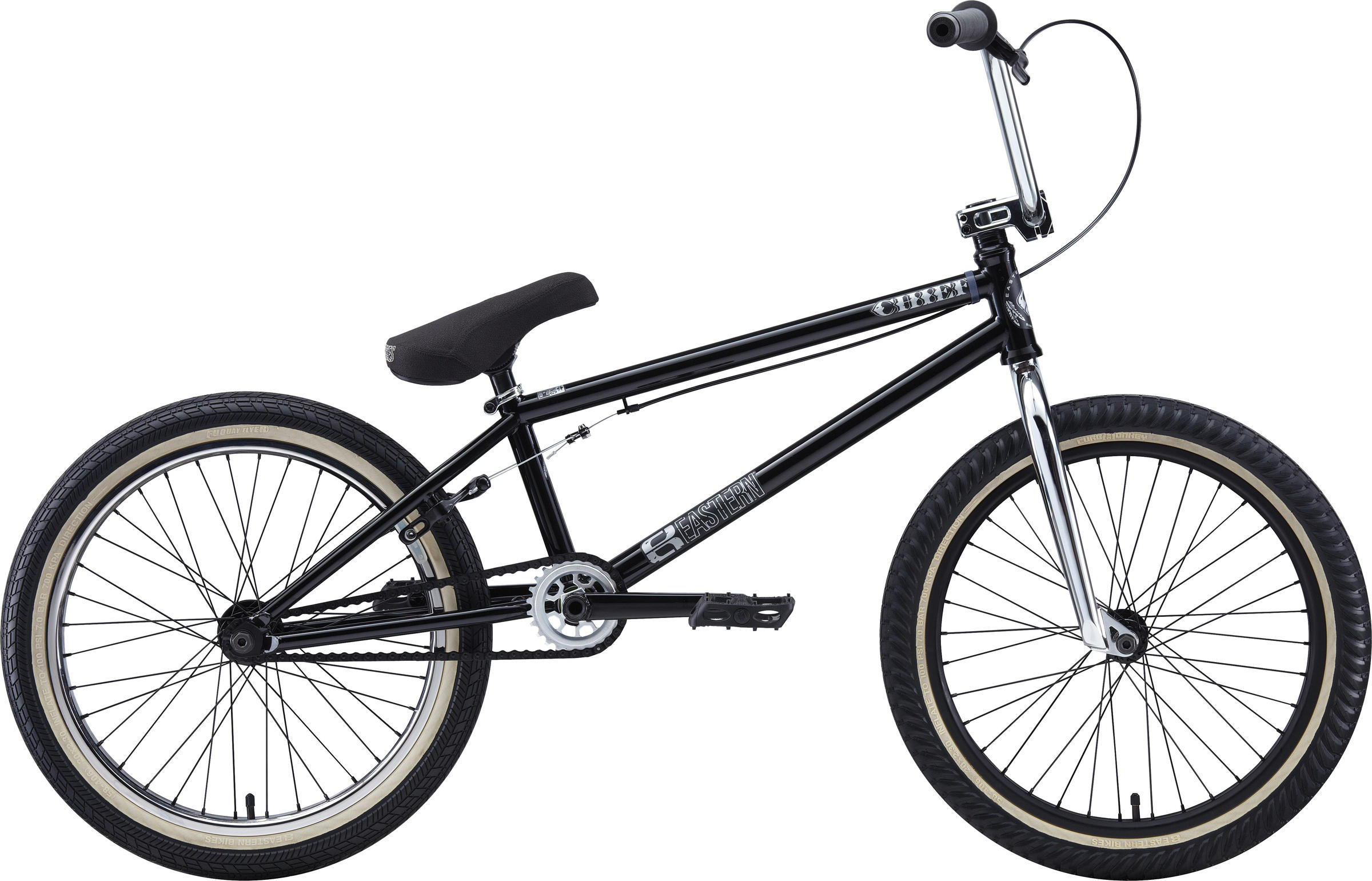 Eastern Bikes 4-teiliger BMX Lenker – Chromoly, Wärmebehandelt, 74 Cm Breit, Chrom