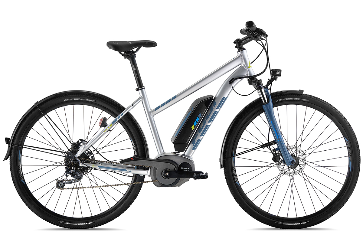 2017 Fuji E-Traverse Classic + Step-Thru