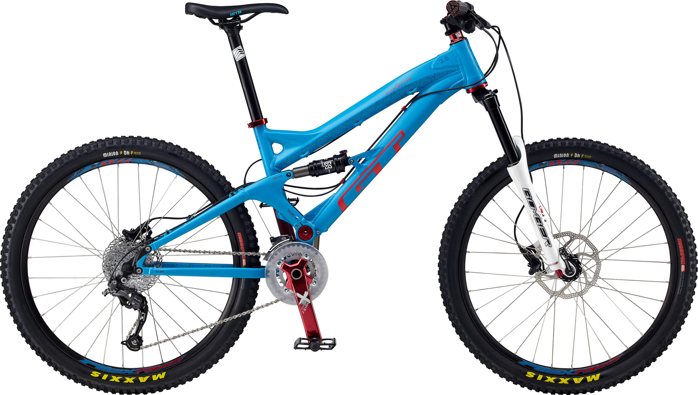 2012 GT Distortion 3 - Bicycle Details - BicycleBlueBook.com