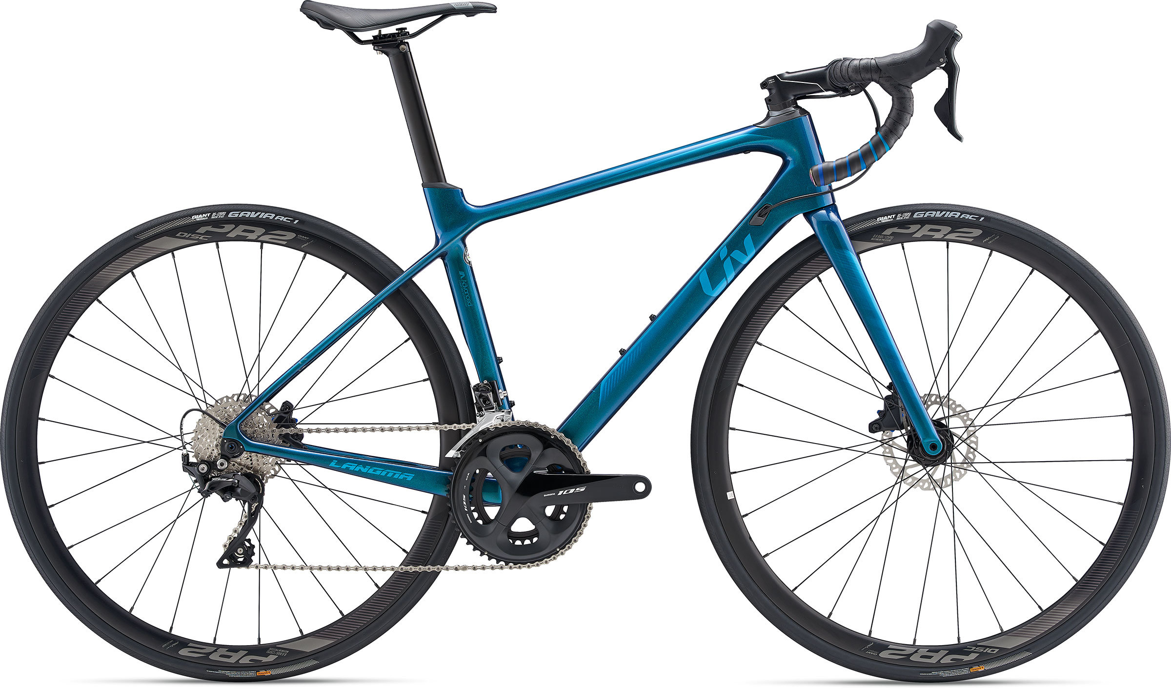 2019 Liv Langma Advanced 2 Disc Value & Price Guide | Bicycle Blue