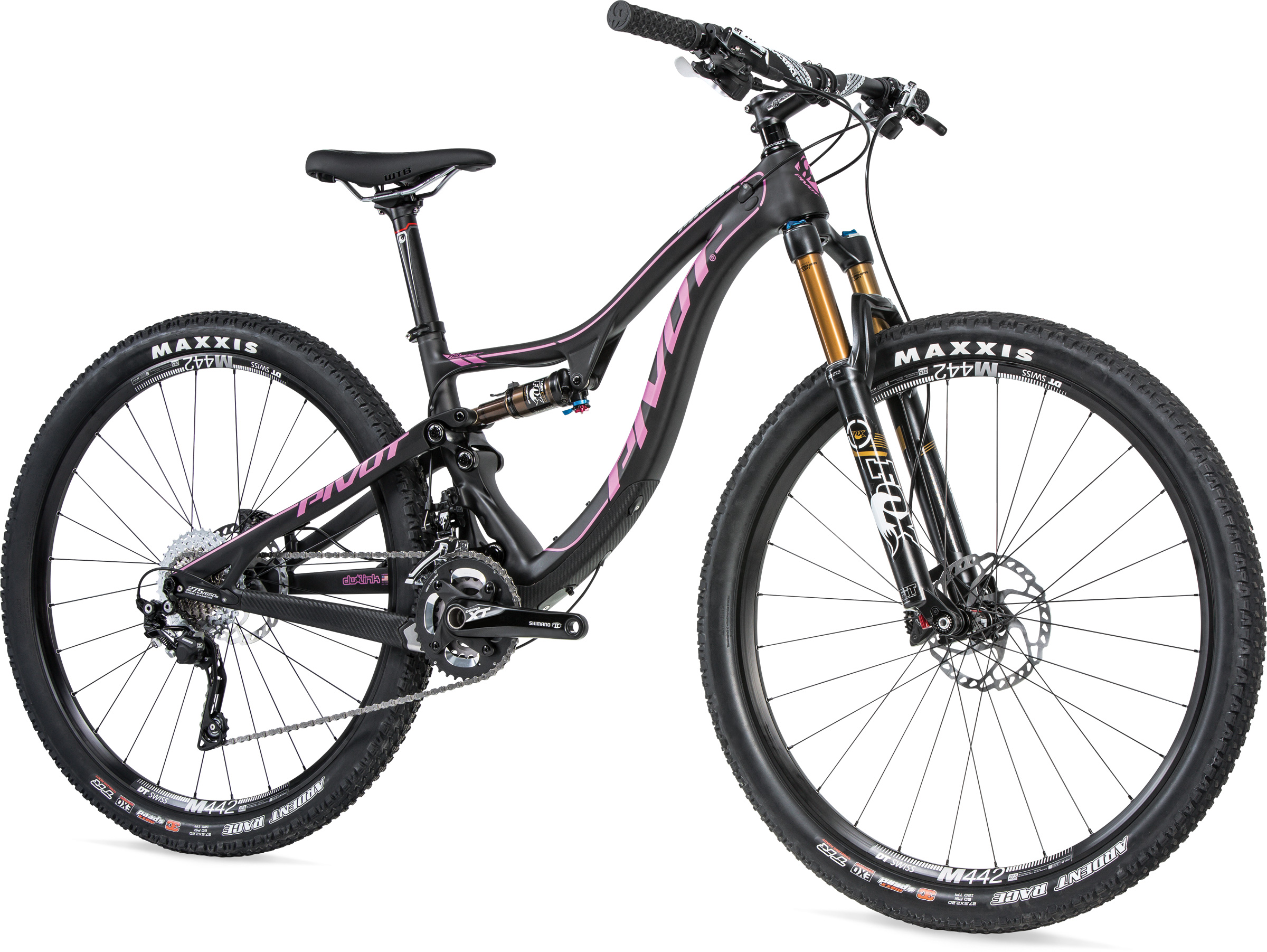 2015 Pivot Cycles MACH 4 Carbon 27.5 XTR Di2 2x Reynolds Carbon - Women's