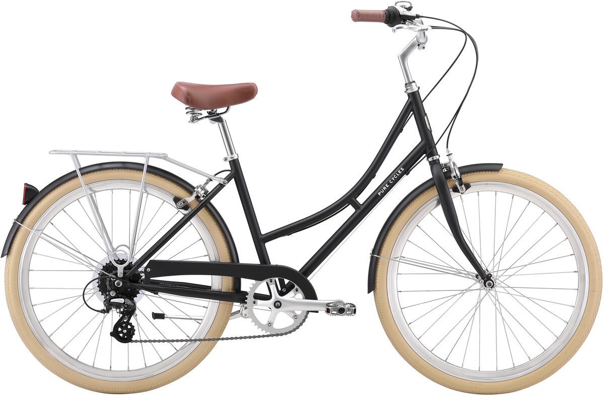 2022 Pure Cycles City Step-Through Bike - 8-Speed - Small
