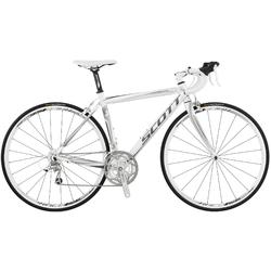 美品　スコット　コンテッサ　ソレイス25.1 サイズ46 白　105　カーボン 美品 スコット コンテッサ ソレイス25.1 サイズ46 白 105 カーボン 美