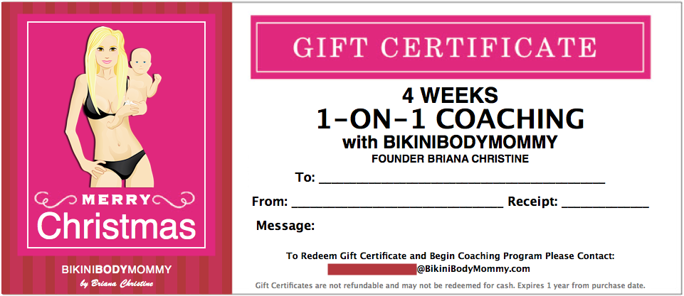 1-on-1 coaching Christmas Gift