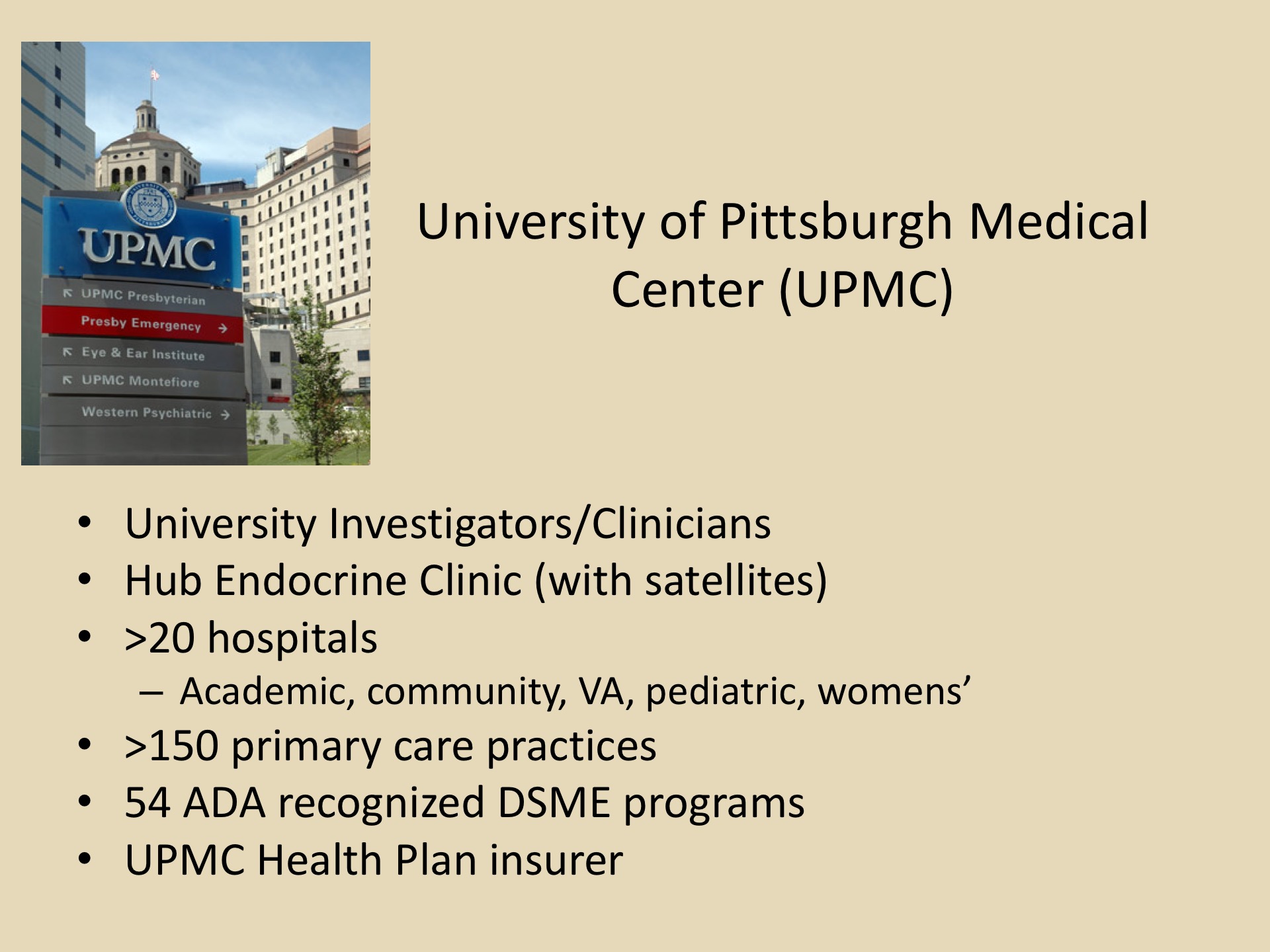 The Drive for Quality Diabetes Care & Outcomes | UPMC
