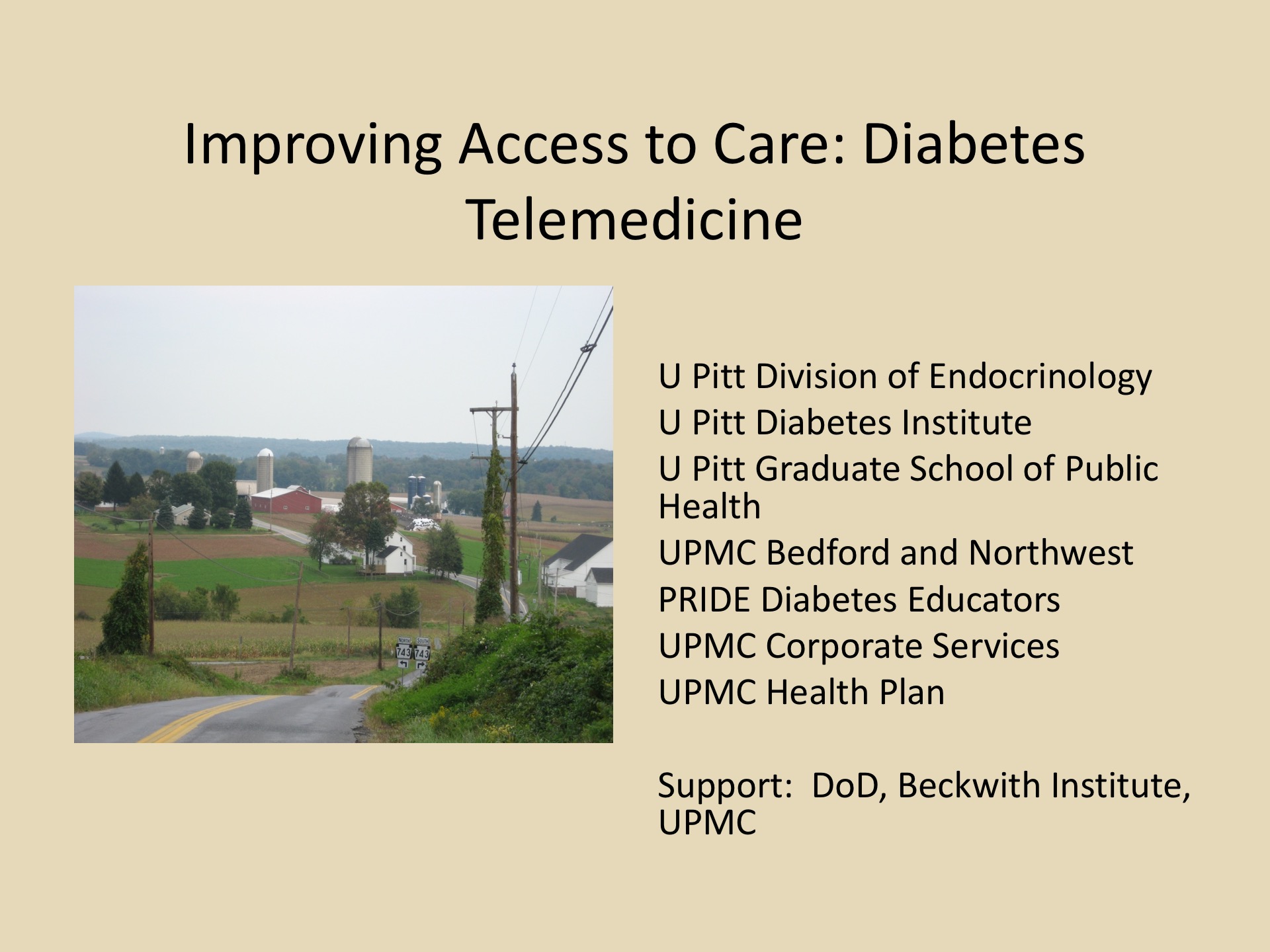 The Drive for Quality Diabetes Care & Outcomes | UPMC