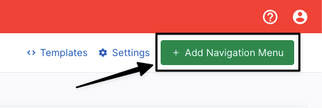 Add Navigation Menu Button