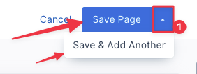Save Page Button