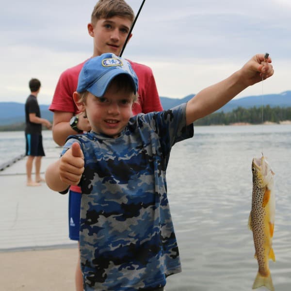boys fishing