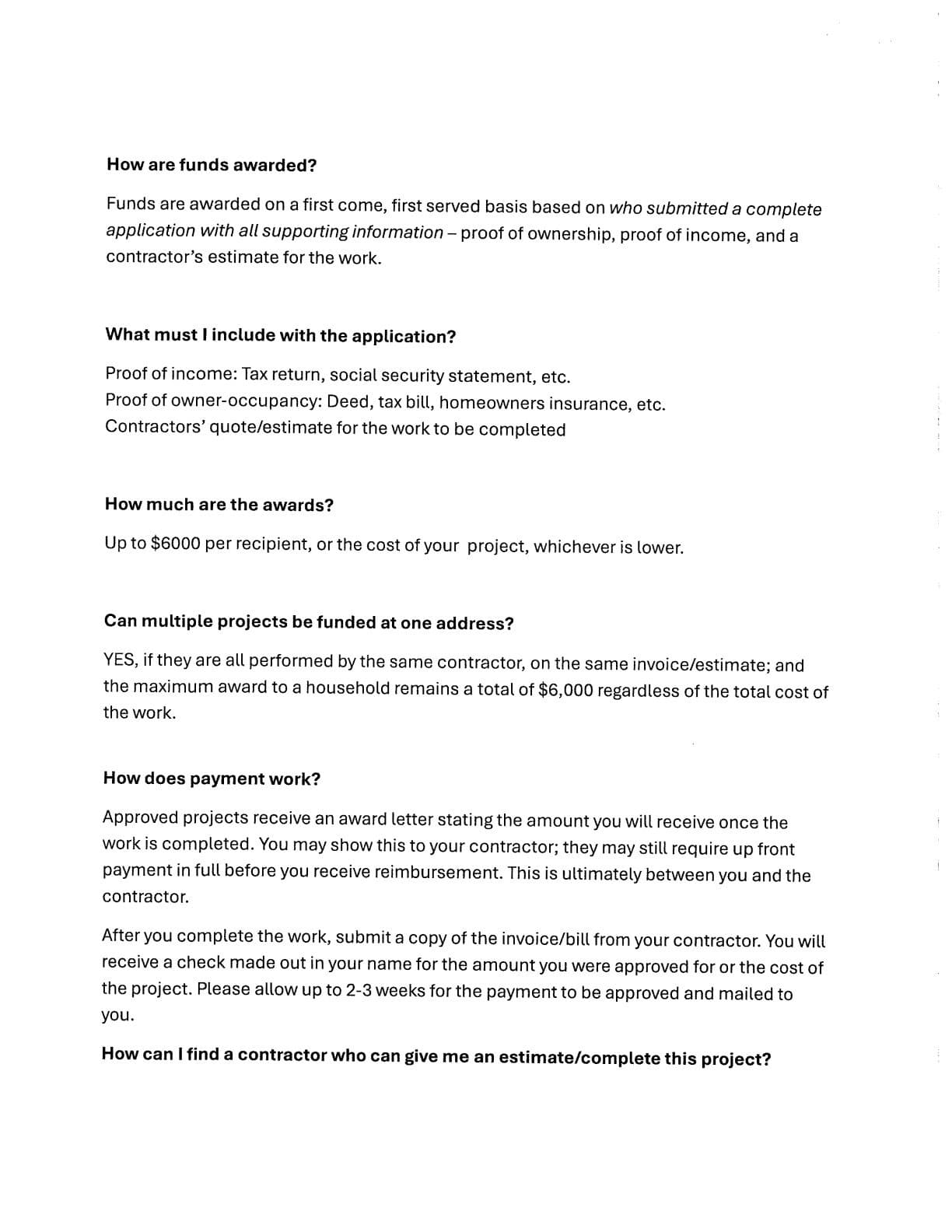 FAQ 2