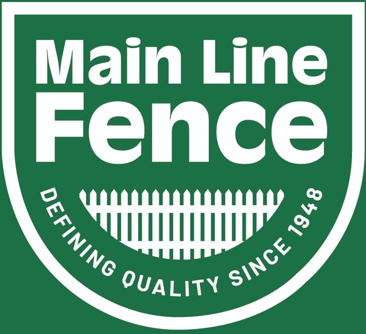 Main Line Fence 75 Anniversary Logo