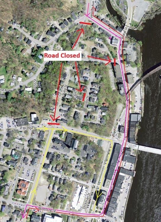state street closure and detour map