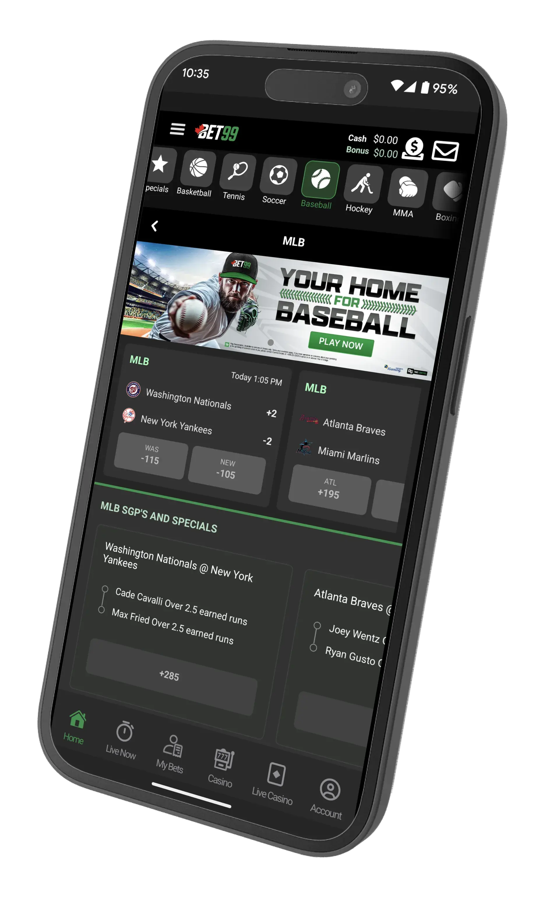 BET99 Sportsbook App