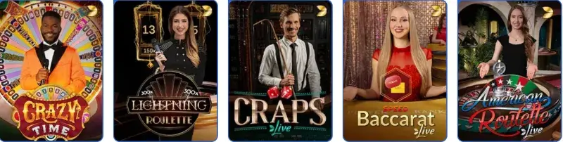 BetRivers Live Dealer Games