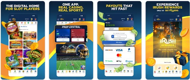 BetRivers Casino Mobile App