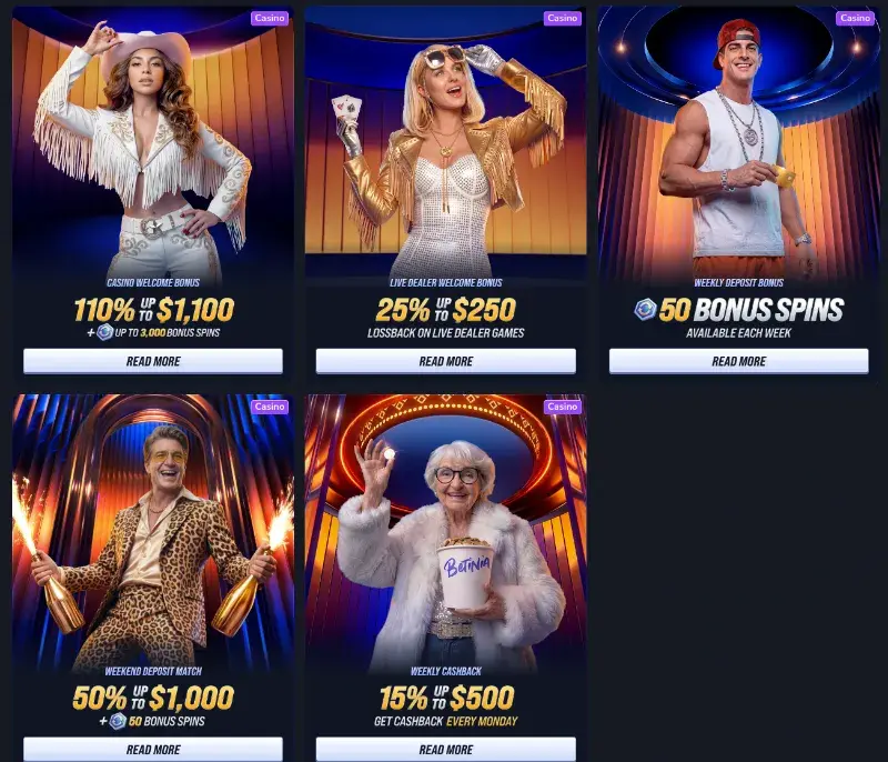 Betinia Casino Promos