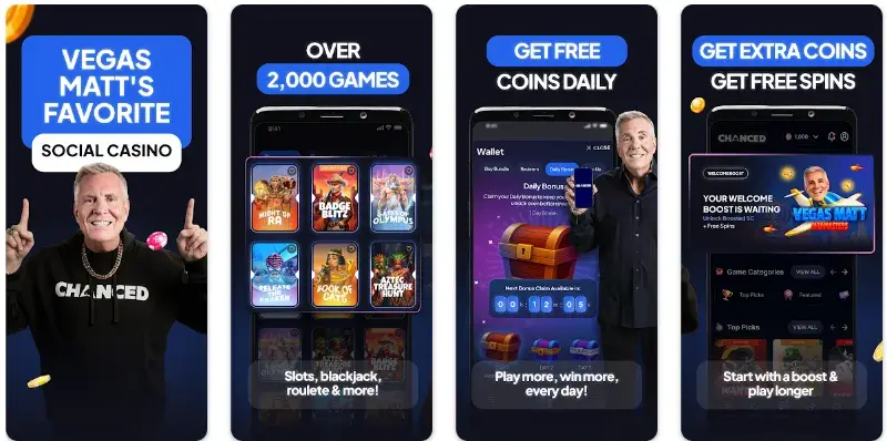 Chanced Casino Mobile App