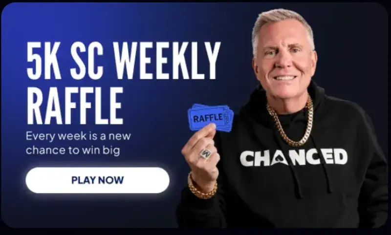 Chanced Casino SC Weekly Raffle