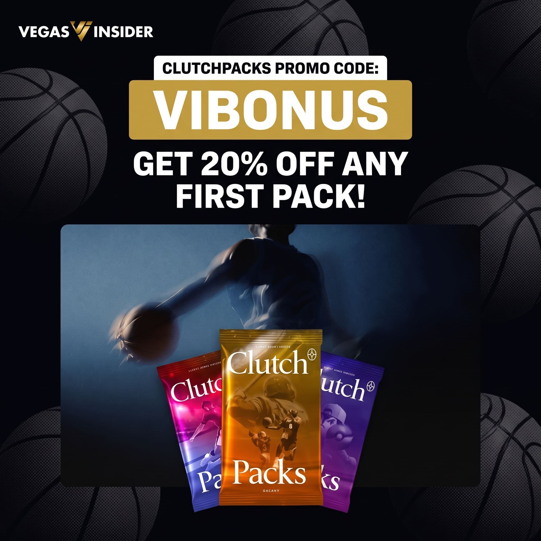 ClutchPacks Coupon Code VIBONUS: 20% Off Your First Pack (September, 2026)