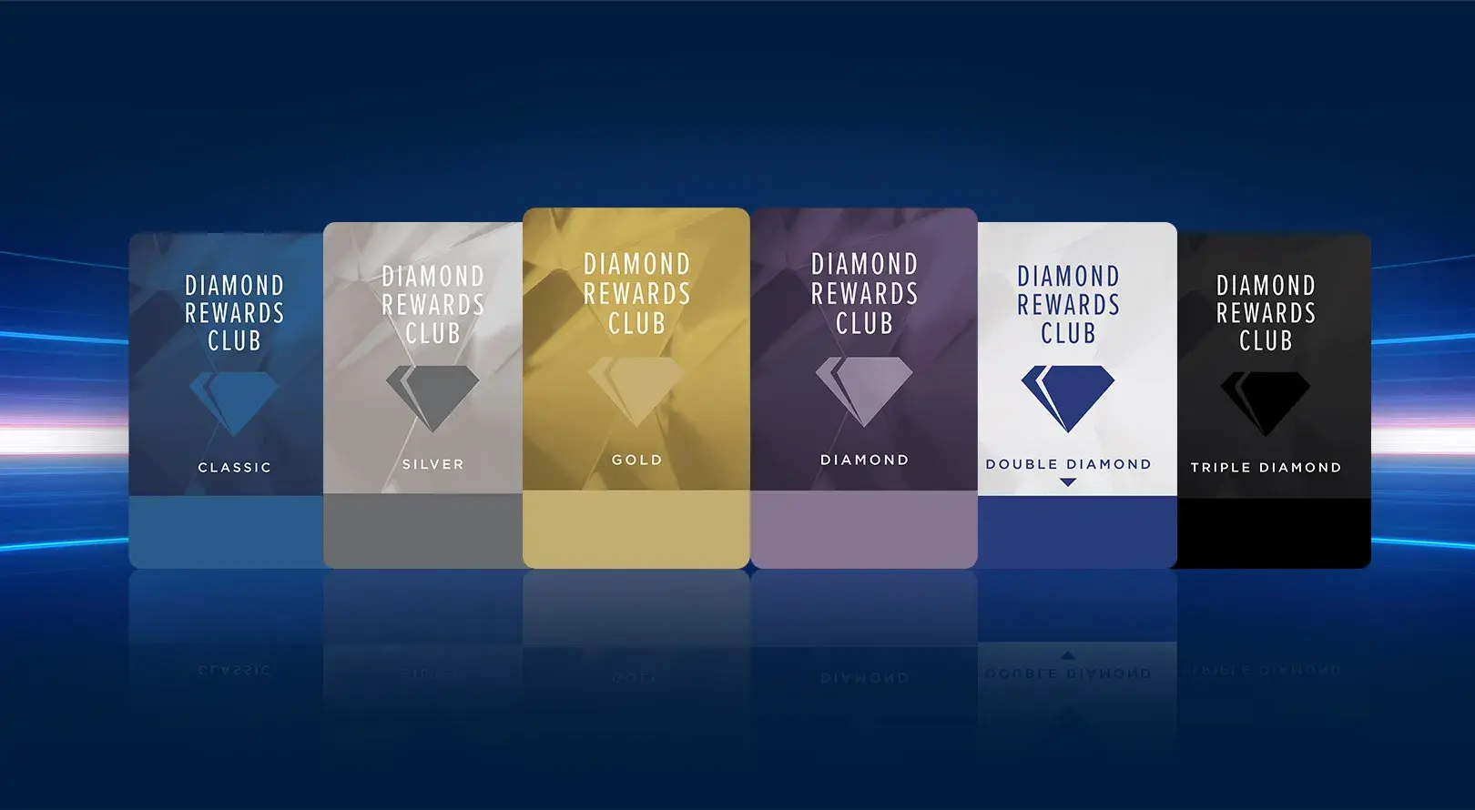 Diamond Rewards Casino Club loyalty card