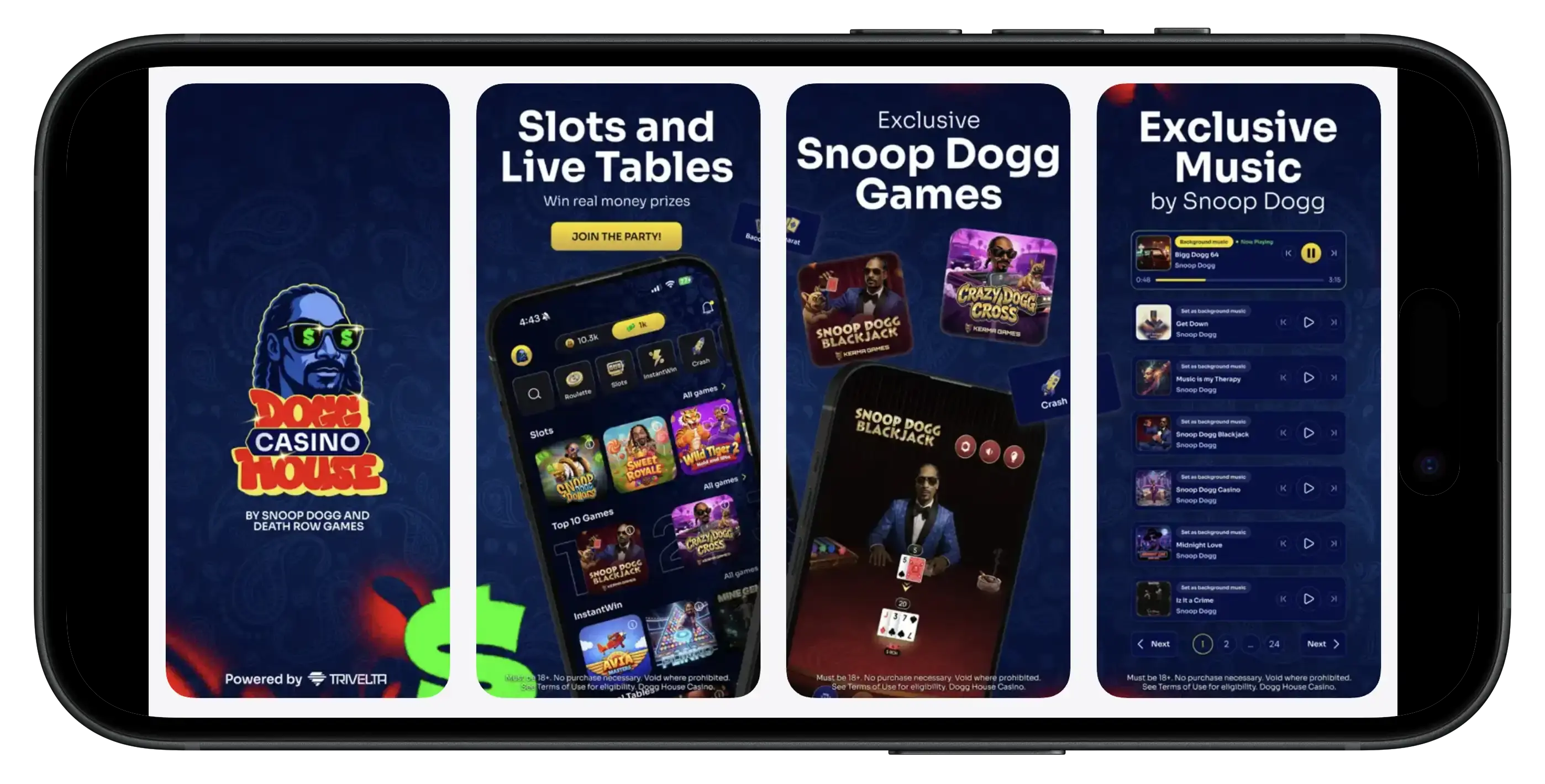 Dogg House Casino available on the App Store.