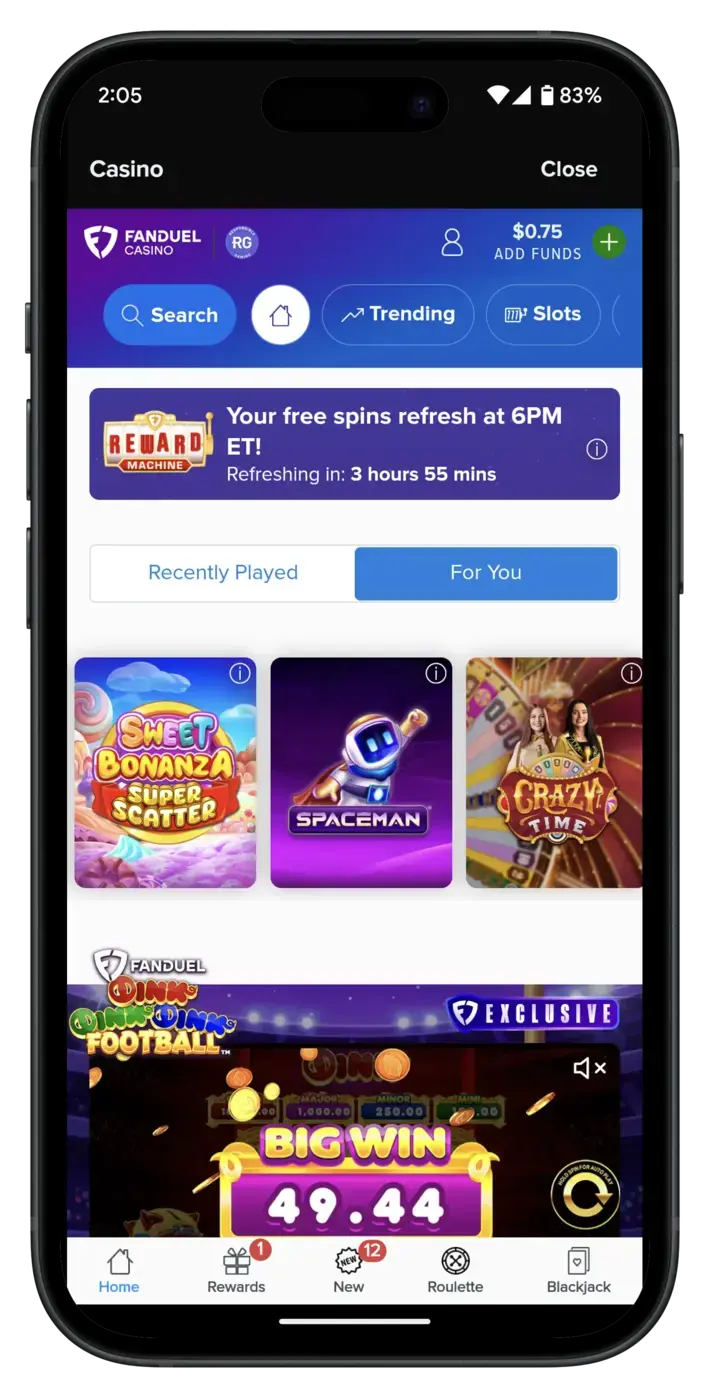FanDuel Casino App