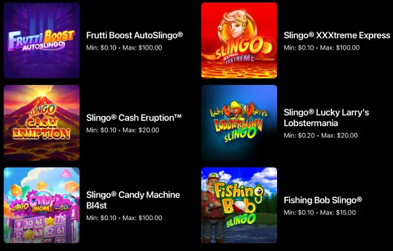Fanatics Casino Slingo