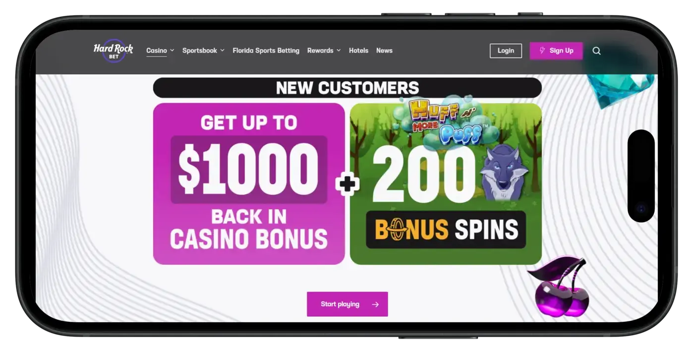 Hard Rock Bet Casino Promo Code