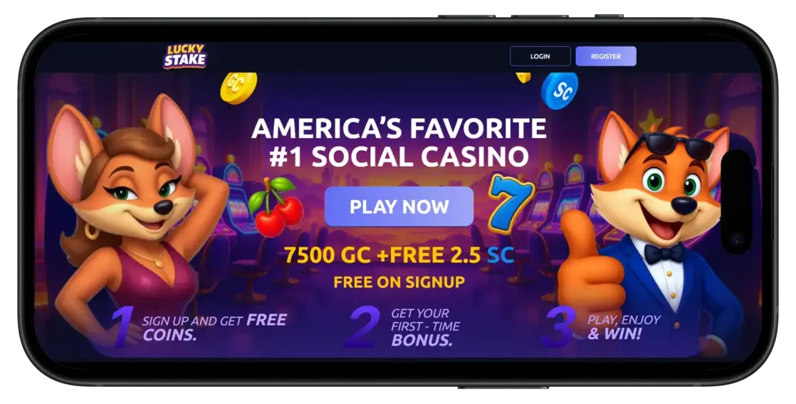 New Sweepstakes Casino - LuckyStake