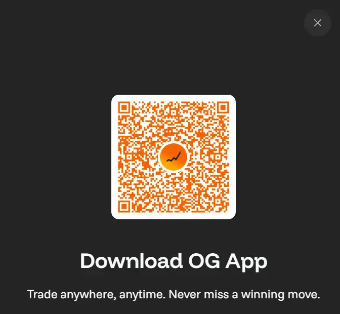 Scan the QR and get the Og.com App