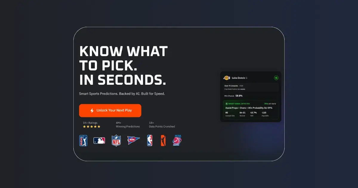 One of the best AI tools for sports betting in 2026: Rithmm