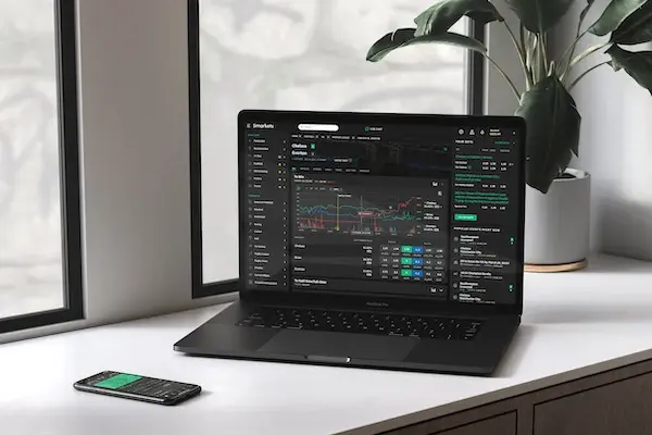 Smarkets platform, a UK-based betting exchange founded in 2008, known for better odds and lower commissions.