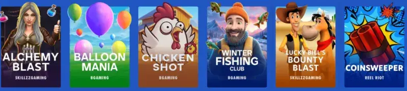 SpinBlitz Arcade Games