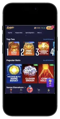 Spree Casino Mobile Browser