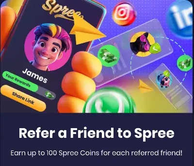 Spree Casino Refer A Friend