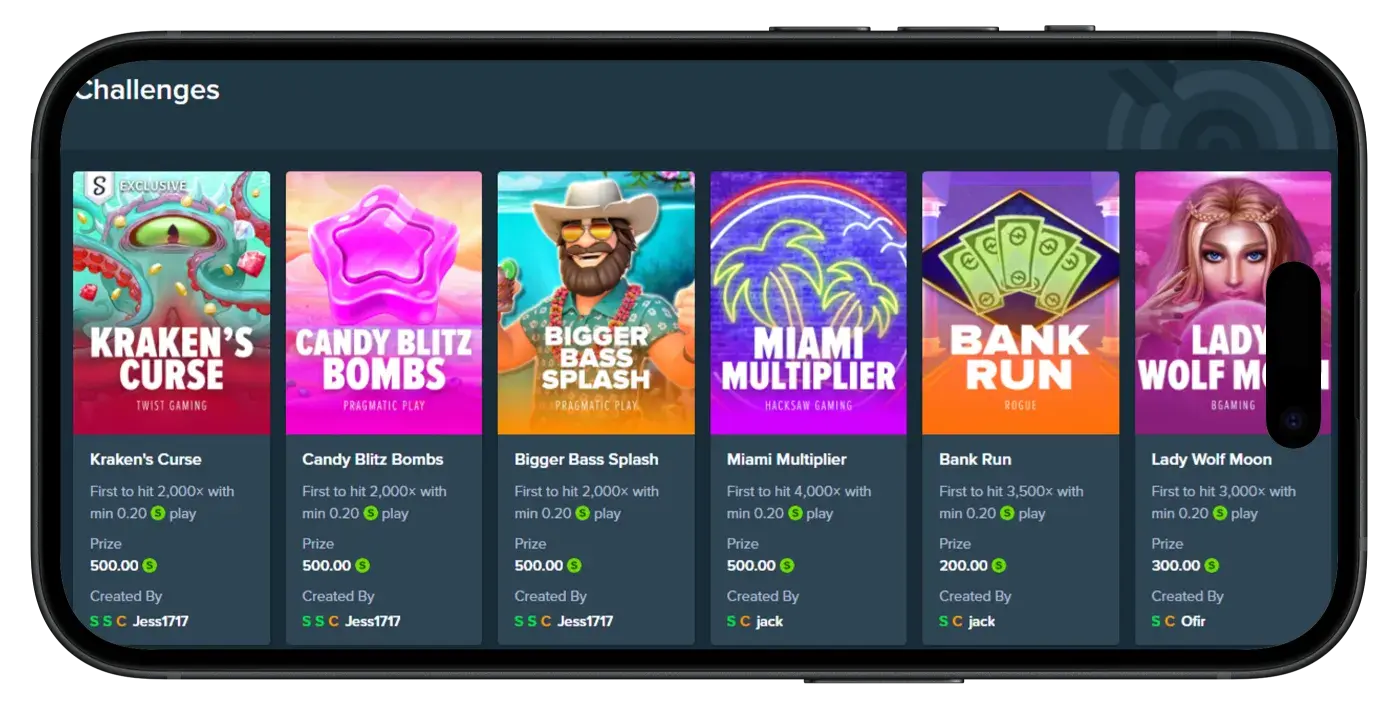 Stake.us Casino Challenges