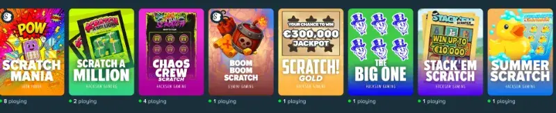 Stake.us Scratch Cards